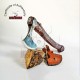 Viking Axe Ornately Silver Konung Drakkar Axe | Gemstone Decorated Axe Viking Axe Ornately Silver Konung Drakkar Axe | Gemstone Decorated Axe