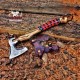 Handmade Viking Axe, Runic Axe, Norse Inspired Axe, Roman Axe, Spartan Axe, Viking Axe, Groomsmen Gift, Personalized Axe , Hunting Axe 
